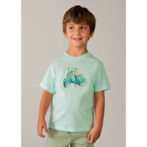 Tricou din bumbac pentru baieti Mayoral, Mint – 3059-25