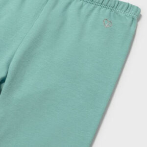 Pantaloni scurti din bumbac pentru fete Mayoral, Verde – 706-39