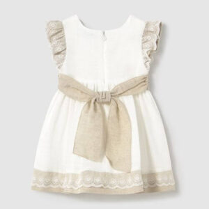 Rochie din bumbac si In Mayoral, Alb – 1908-031