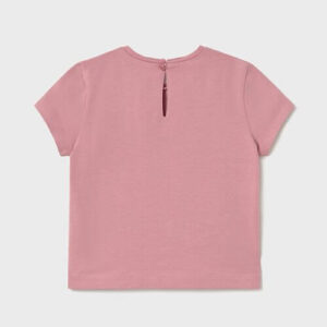 Tricou din bumbac pentru fete Mayoral, Roz – 1043-052