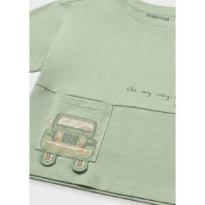 Tricou din bumbac pentru baieti Mayoral, Verde – 1005-15